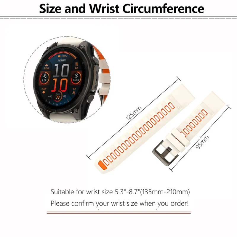 Super Bequem Garmin Smartwatch Silikon Universell Armband