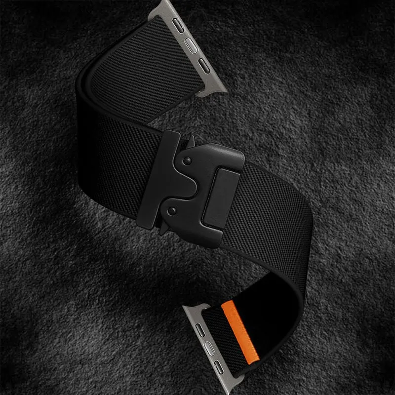 Bemerkenswert Robust Apple Smartwatch Nylon Universell Armband