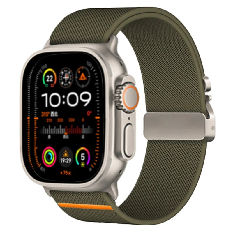 Bemerkenswert Robust Apple Smartwatch Nylon Universell Armband