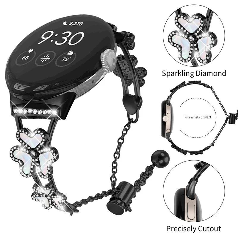 Auffallend Schön Google Pixel Watch 3 41mm / Google Pixel Watch 2 Metall Universell Armband