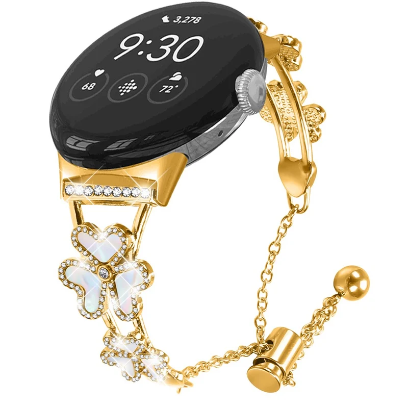 Auffallend Schön Google Pixel Watch 3 41mm / Google Pixel Watch 2 Metall Universell Armband