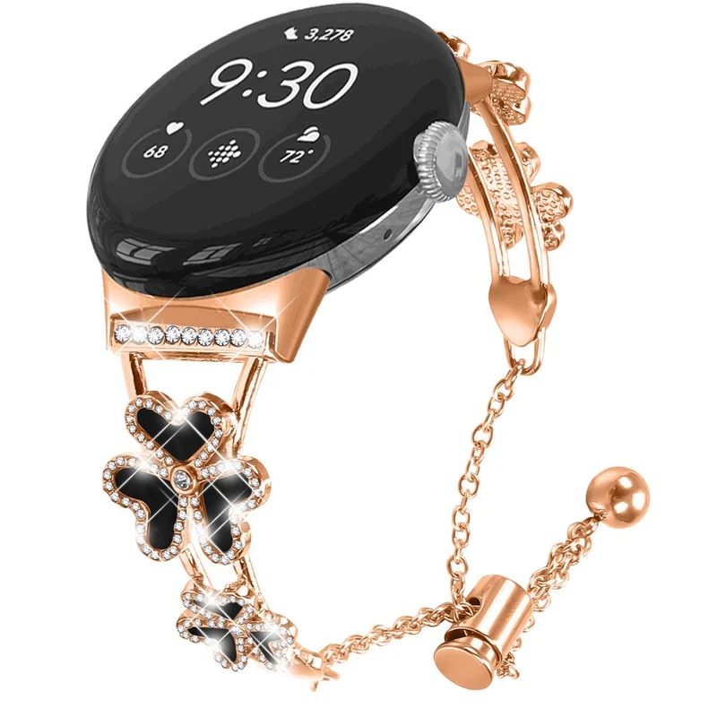 Auffallend Schön Google Pixel Watch 3 41mm / Google Pixel Watch 2 Metall Universell Armband