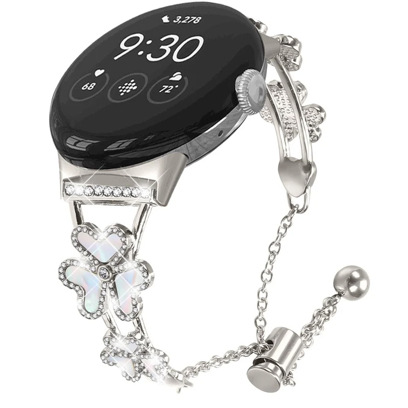 Auffallend Schön Google Pixel Watch 3 41mm / Google Pixel Watch 2 Metall Universell Armband