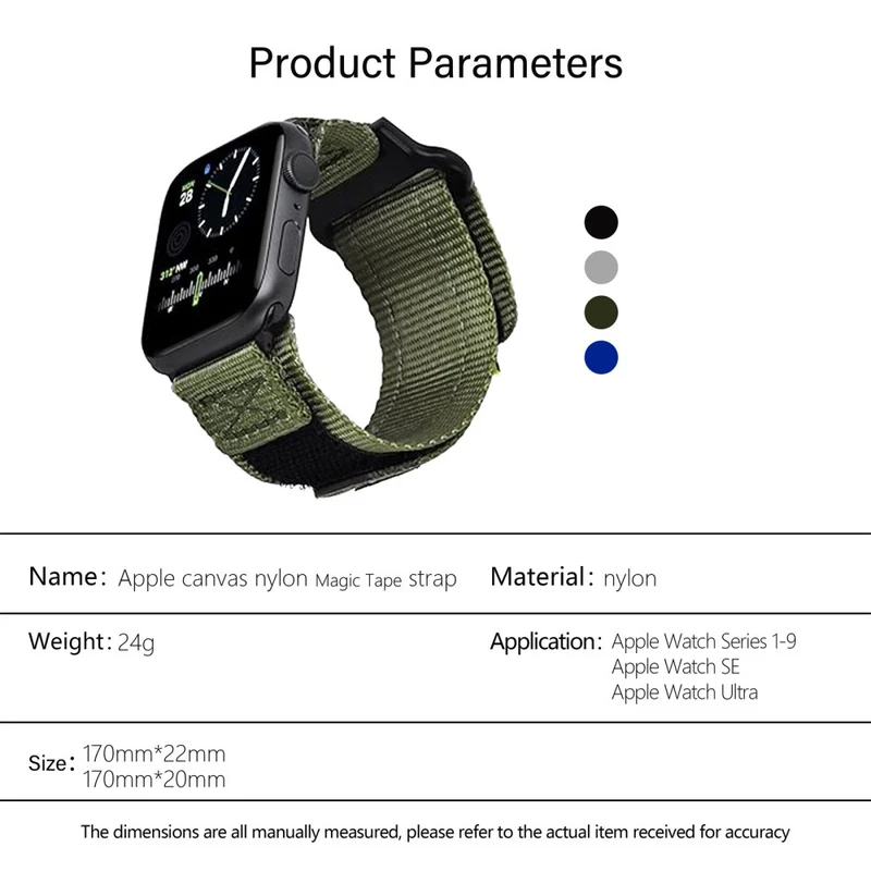 Super Stylisch Apple Smartwatch Nylon Universell Armband