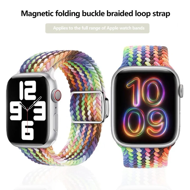 Unglaublich Widerstandsfähig Apple Smartwatch Nylon Universell Armband
