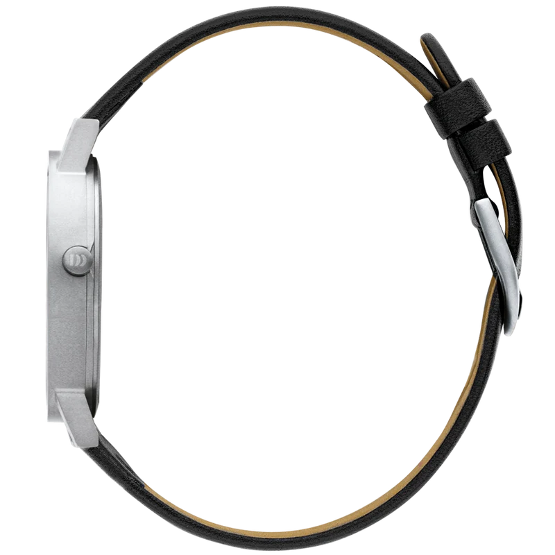 Danish Design Gløbe IQ82Q199 Rhine Medium Herrenuhr Silber • Titan-Gehäuse • Arabische Ziffernindizes