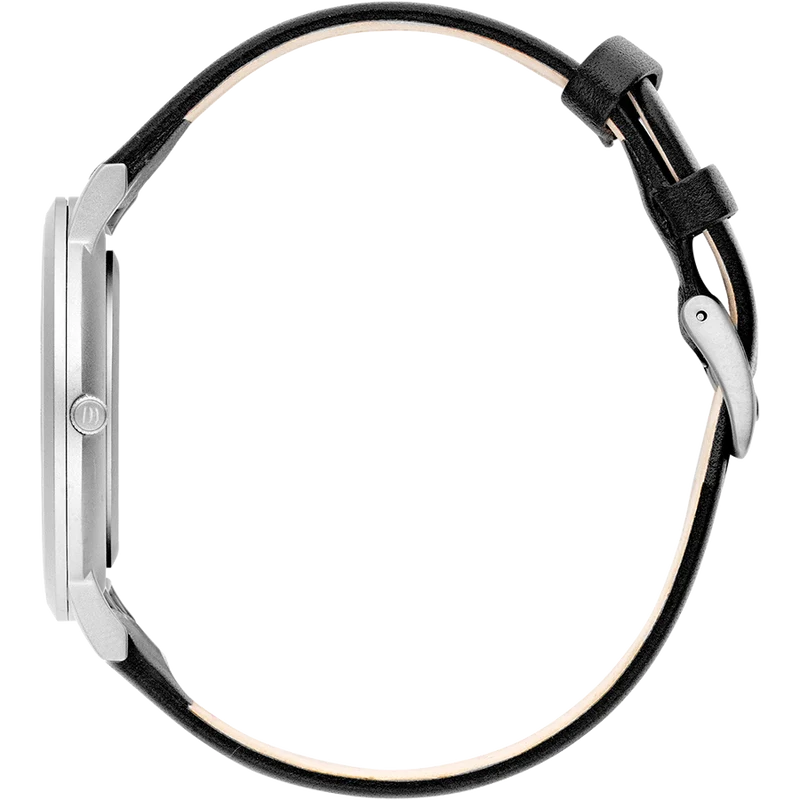 Danish Design Gløbe IQ12Q1107 Rhône Herrenuhr Silber • Titangehäuse • Mineralglas