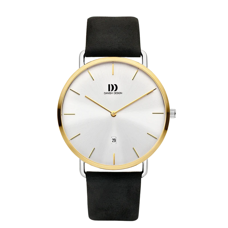 Danish Design Tidløs IQ11Q1244 Herrenuhr • Ultradünnes Gehäuse • Mineralglas