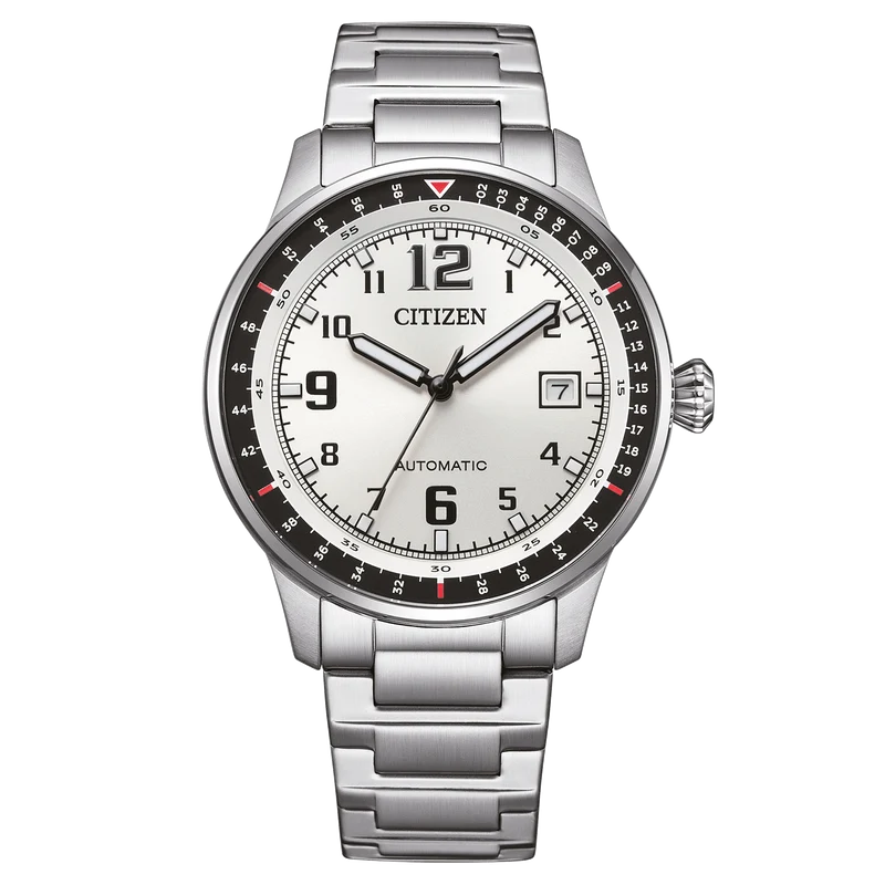 Citizen NJ0190-51E Herrenuhr Urban Military Automatik Schwarz • Automatikwerk Kaliber 8210 • Edelstahlgehäuse
