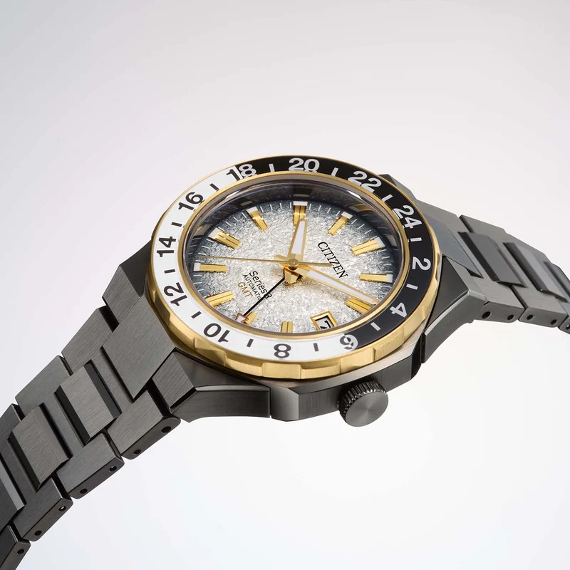 Citizen Series 8 NB6035-55H Herrenuhr Silber • Automatik GMT Kaliber 9054 • Limited Edition