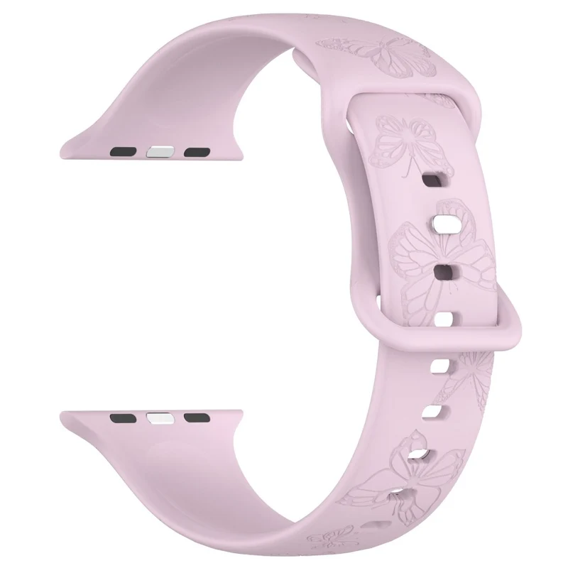Unglaublich Süß Apple Smartwatch Silikon Universell Armband