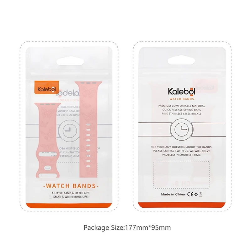 Unglaublich Süß Apple Smartwatch Silikon Universell Armband