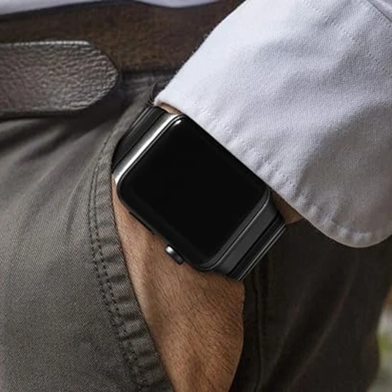 Bequem Apple Smartwatch Metall Universell Armband