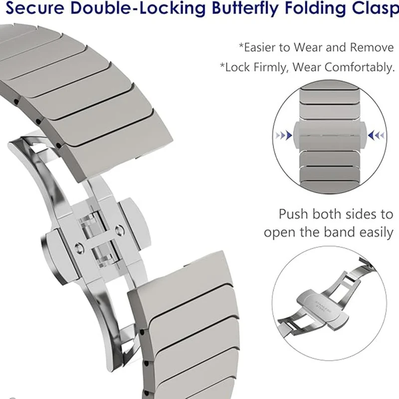 Bequem Apple Smartwatch Metall Universell Armband