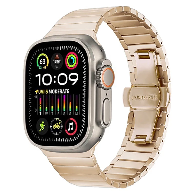 Bequem Apple Smartwatch Metall Universell Armband