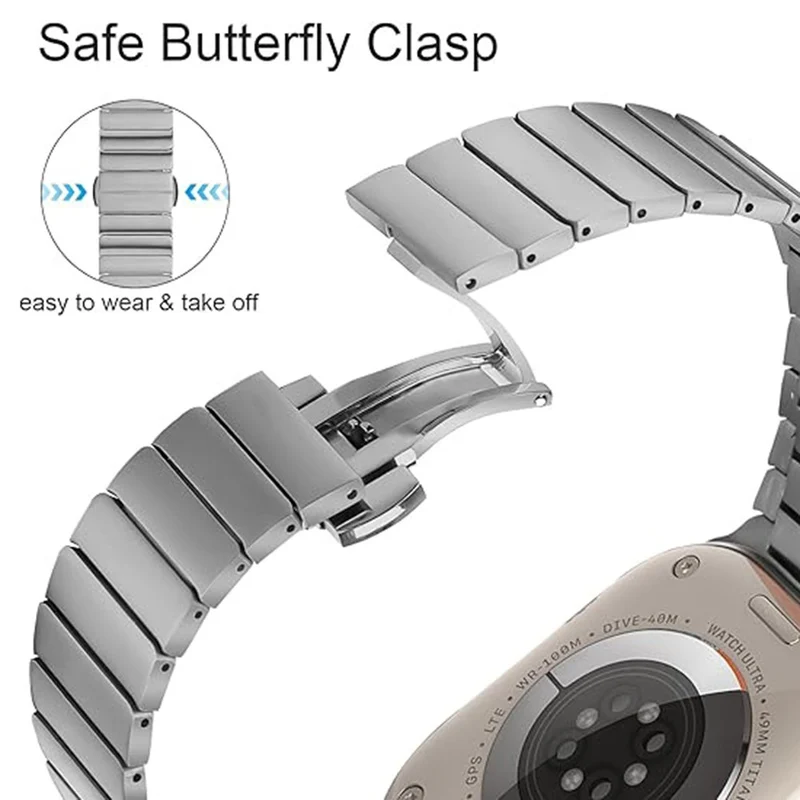 Bequem Apple Smartwatch Metall Universell Armband