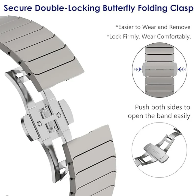 Super Fantastisch Apple Smartwatch Metall Universell Armband