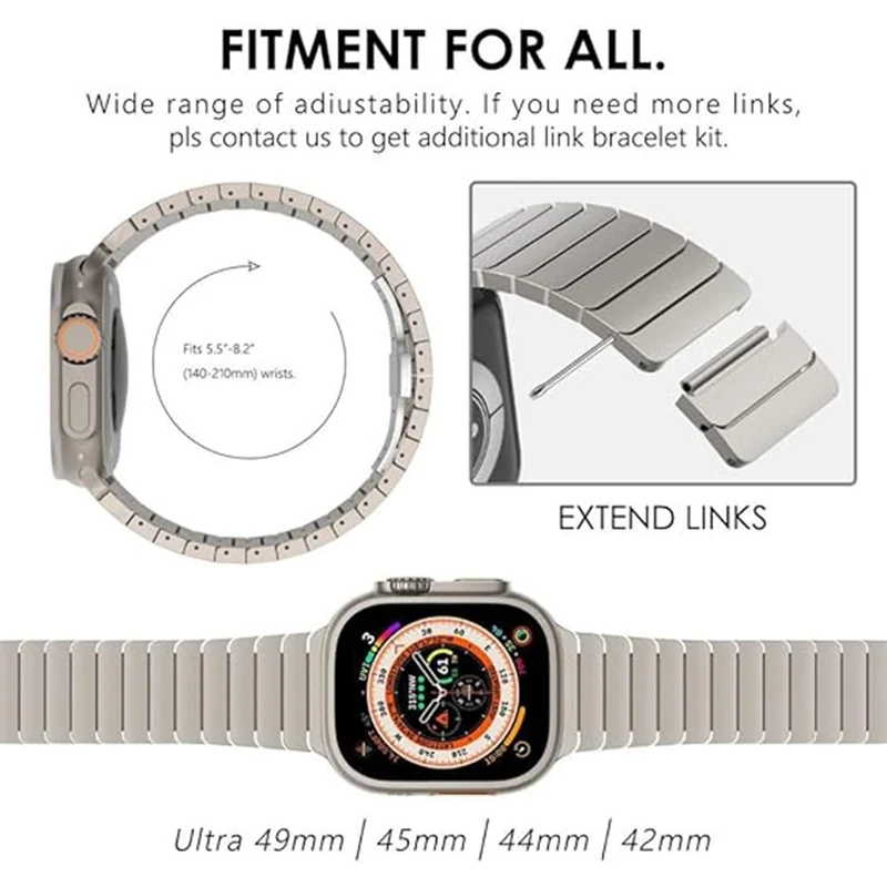 Absolut Fantastisch Apple Smartwatch Metall Universell Armband