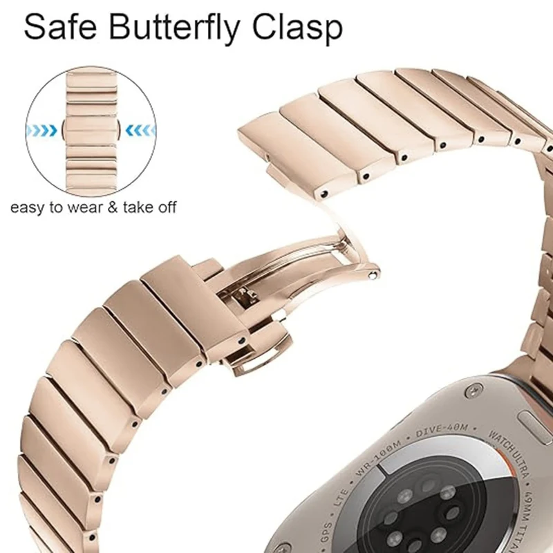 Absolut Fantastisch Apple Smartwatch Metall Universell Armband