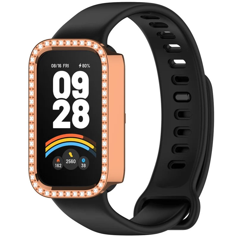 Schützend Xiaomi Smart Band 9 Active / Xiaomi Redmi Band 3 Strass Hülle
