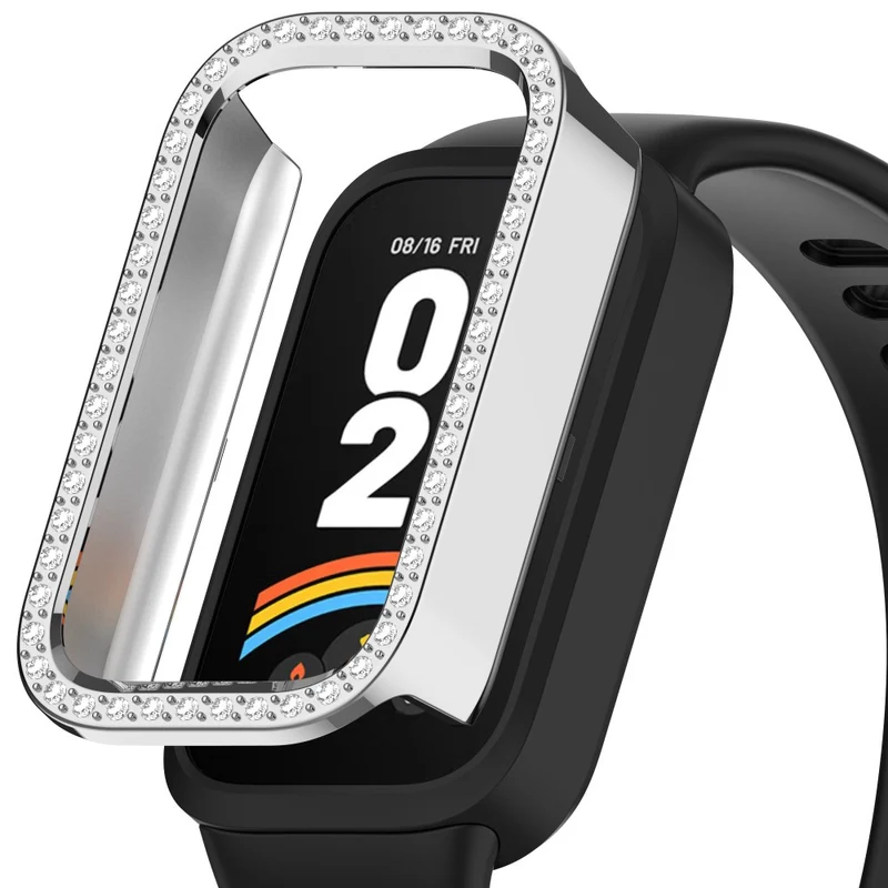 Schützend Xiaomi Smart Band 9 Active / Xiaomi Redmi Band 3 Strass Hülle