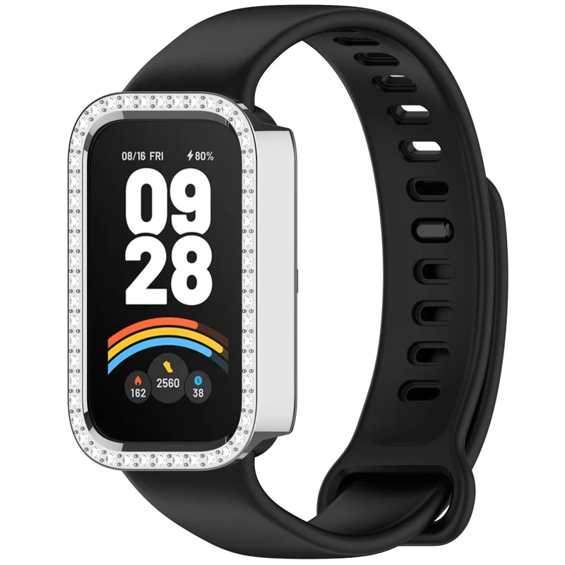 Schützend Xiaomi Smart Band 9 Active / Xiaomi Redmi Band 3 Strass Hülle