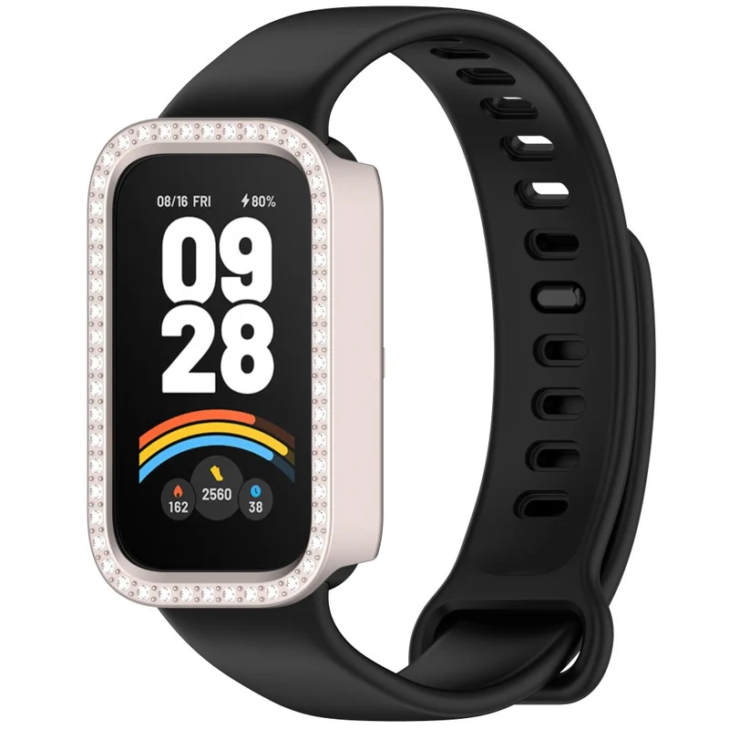 Schützend Xiaomi Smart Band 9 Active / Xiaomi Redmi Band 3 Strass Hülle