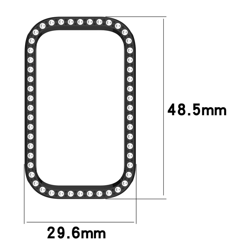 Schützend Xiaomi Smart Band 9 Active / Xiaomi Redmi Band 3 Strass Hülle