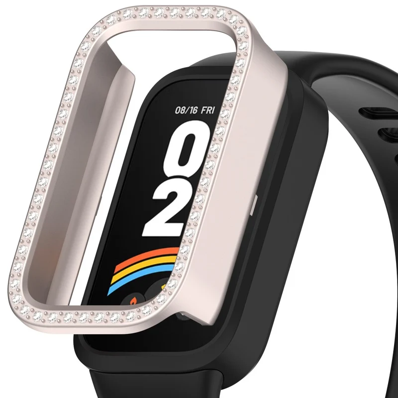Schützend Xiaomi Smart Band 9 Active / Xiaomi Redmi Band 3 Strass Hülle