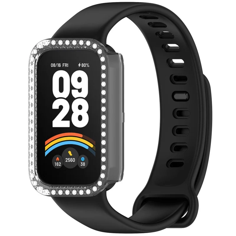 Schützend Xiaomi Smart Band 9 Active / Xiaomi Redmi Band 3 Strass Hülle