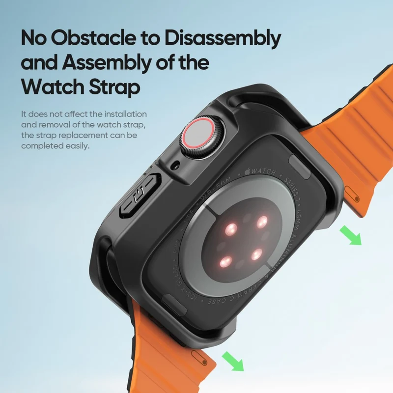 Richtig Gemütlich Apple Watch Series 10 42mm Silikon Armband