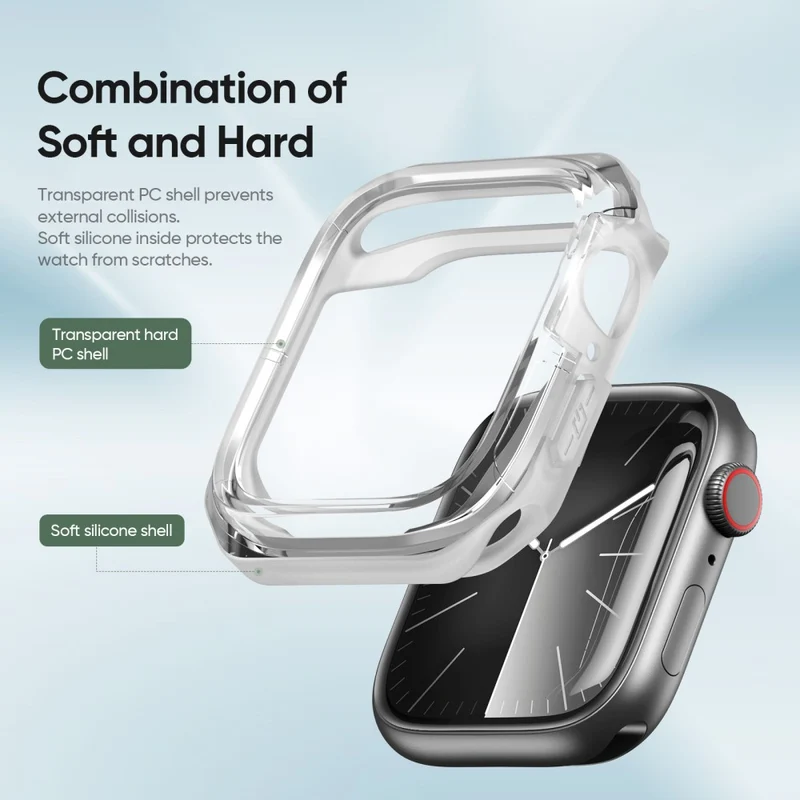 Richtig Gemütlich Apple Watch Series 10 42mm Silikon Armband