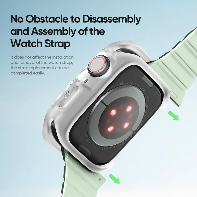 Richtig Gemütlich Apple Watch Series 10 42mm Silikon Armband