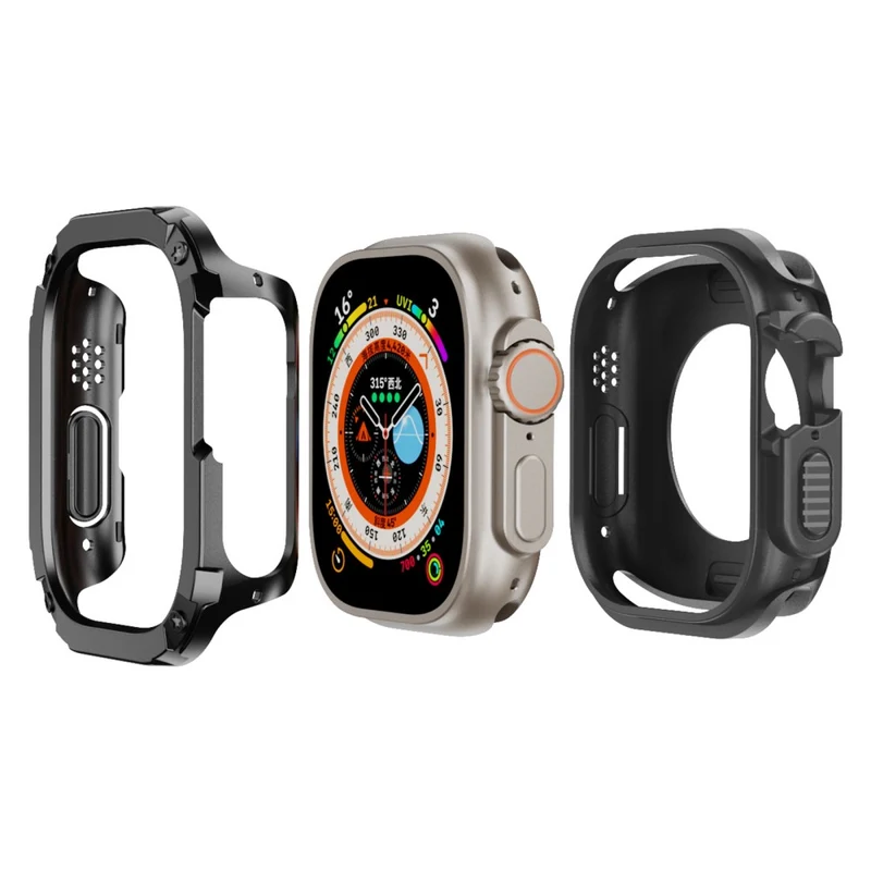 Flexibel Apple Watch Ultra 2 / Apple Watch Ultra Silikon Universell Armband