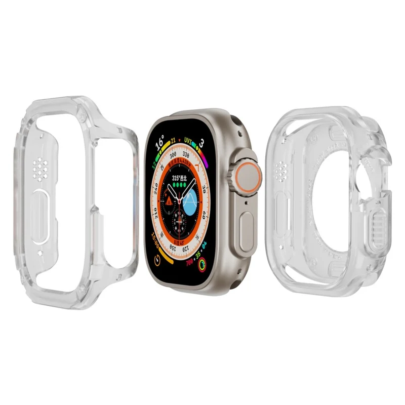 Flexibel Apple Watch Ultra 2 / Apple Watch Ultra Silikon Universell Armband