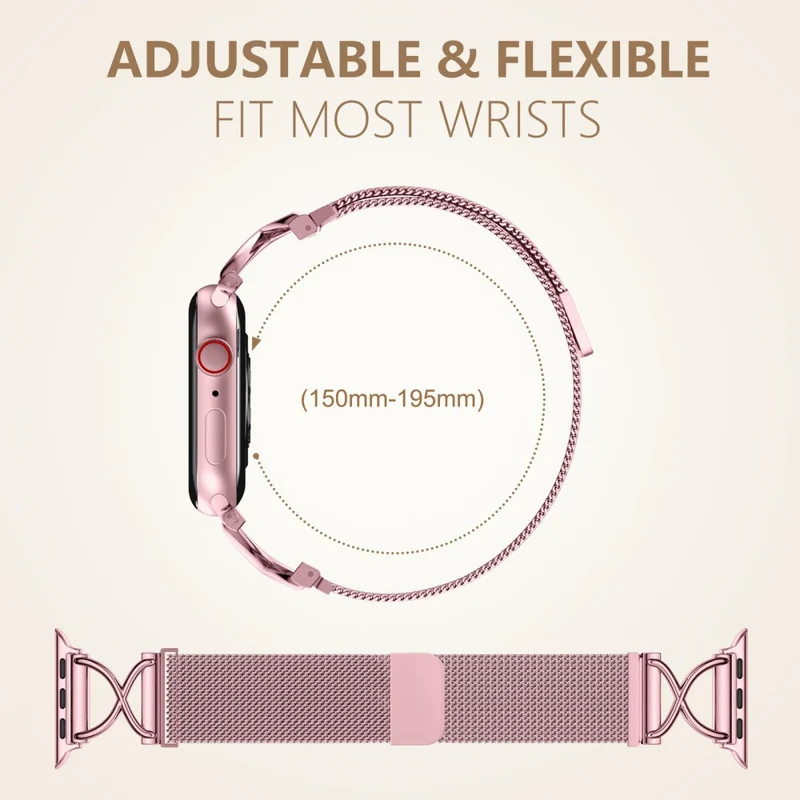 Super Modisch Apple Smartwatch Metall Universell Armband