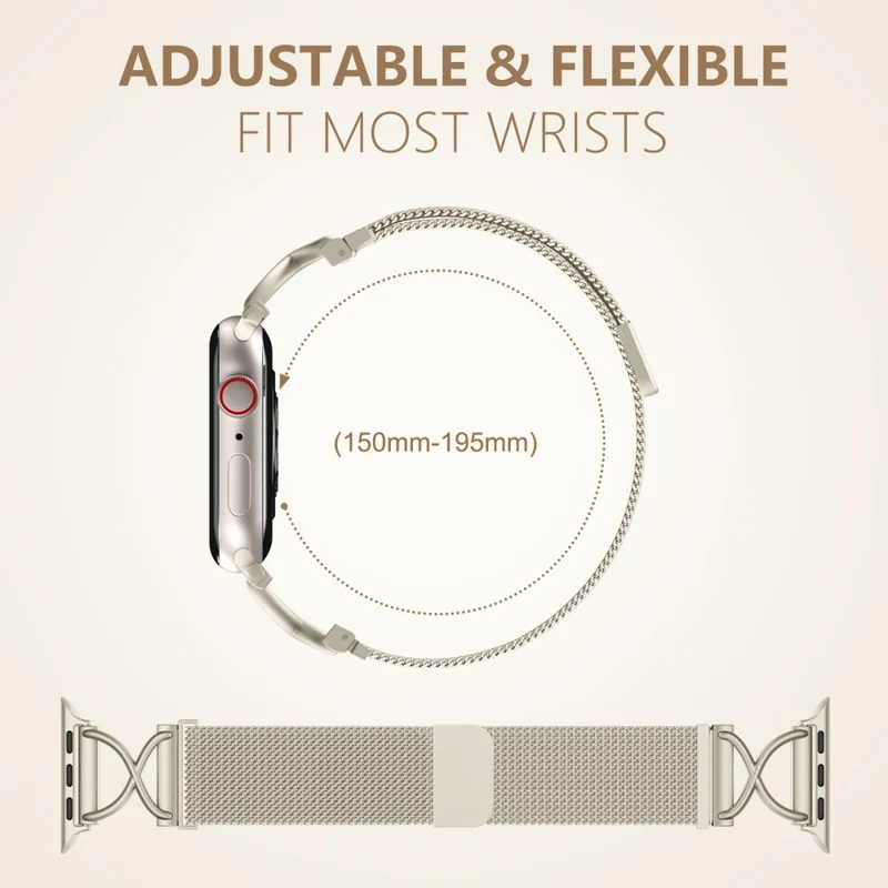 Super Modisch Apple Smartwatch Metall Universell Armband
