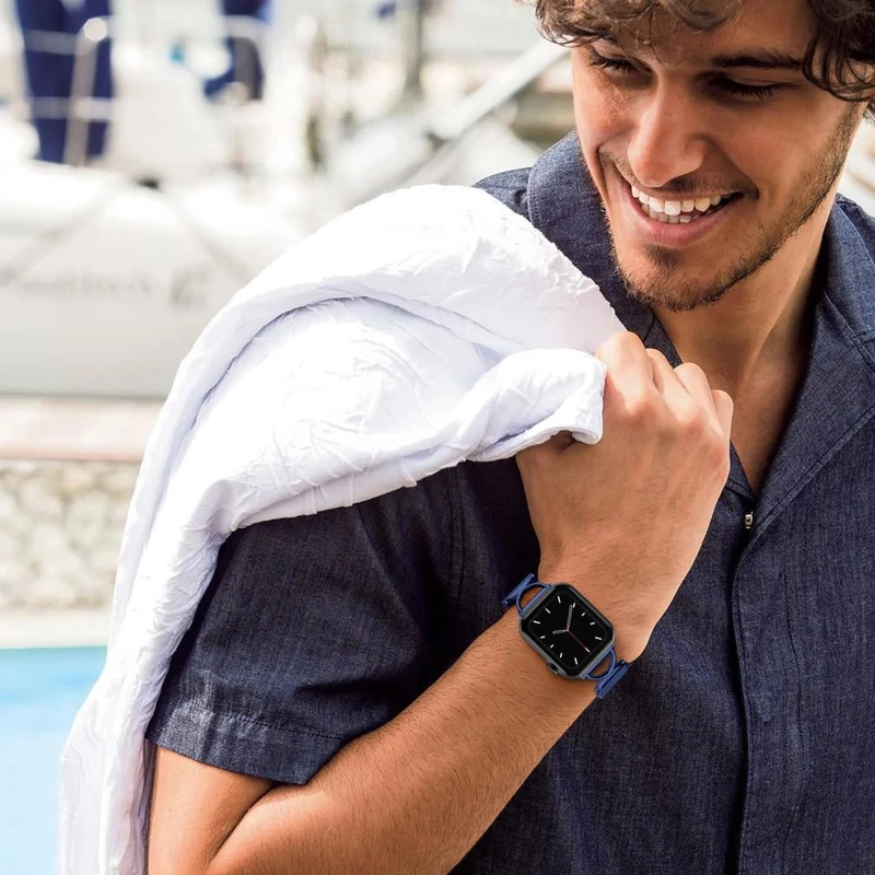 Super Modisch Apple Smartwatch Metall Universell Armband