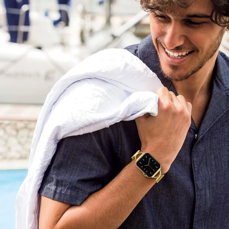 Super Modisch Apple Smartwatch Metall Universell Armband