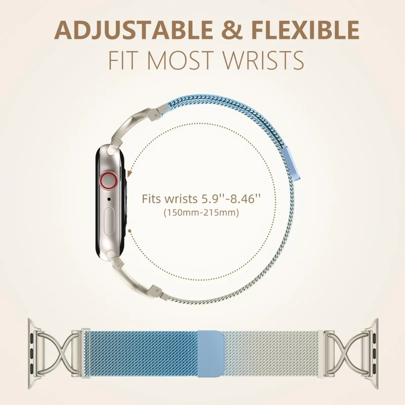 Super Modisch Apple Smartwatch Metall Universell Armband