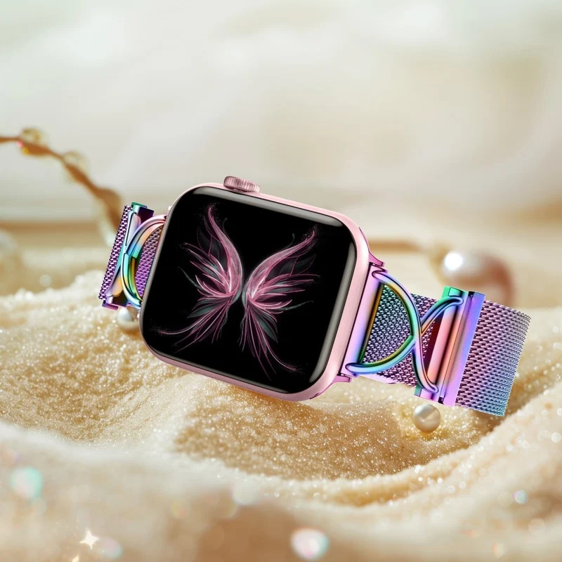 Mega Schön Apple Smartwatch Metall Universell Armband