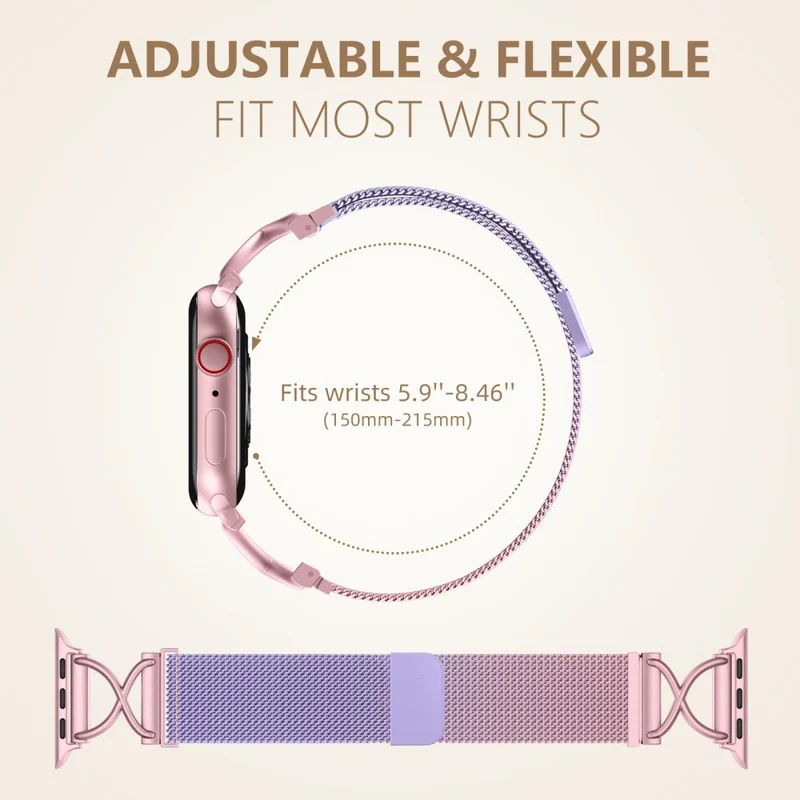 Mega Schön Apple Smartwatch Metall Universell Armband