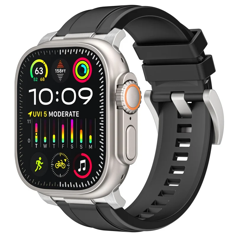 Sehr Angenehm Apple Smartwatch Silikon Universell Armband