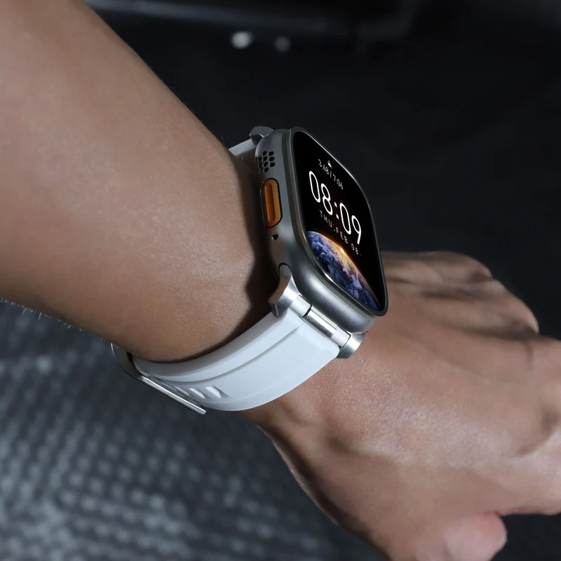 Sehr Angenehm Apple Smartwatch Silikon Universell Armband