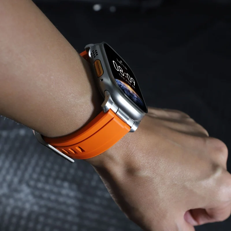 Sehr Angenehm Apple Smartwatch Silikon Universell Armband
