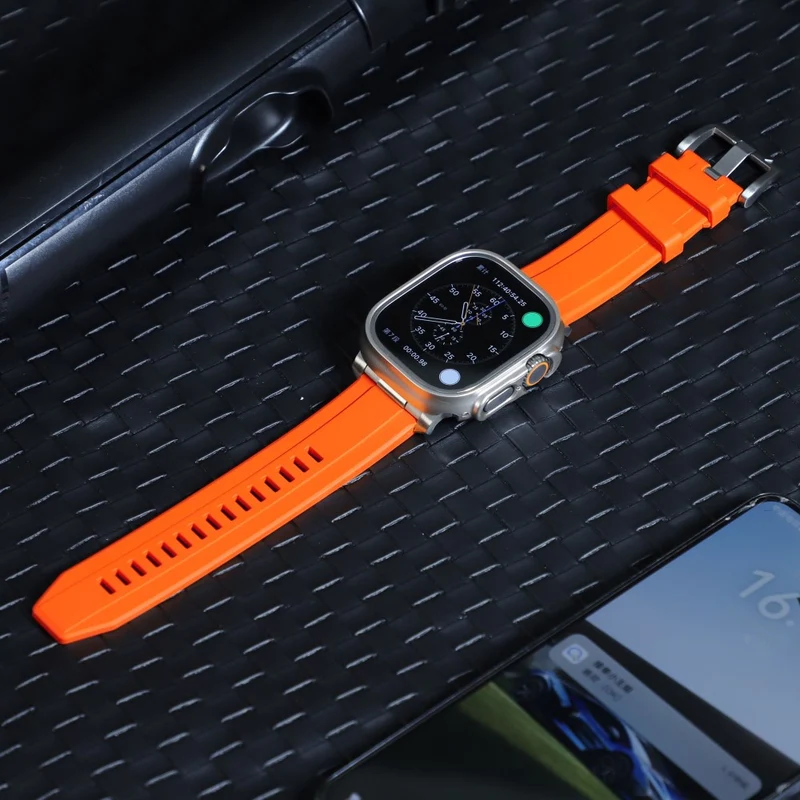 Sehr Angenehm Apple Smartwatch Silikon Universell Armband