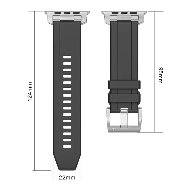Sehr Angenehm Apple Smartwatch Silikon Universell Armband
