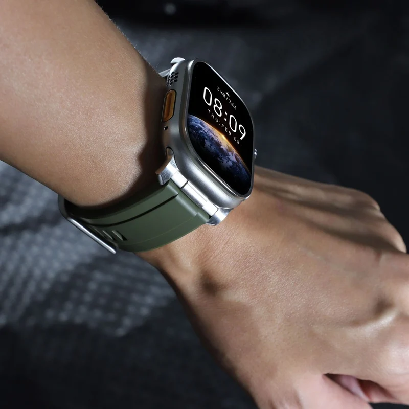 Sehr Angenehm Apple Smartwatch Silikon Universell Armband