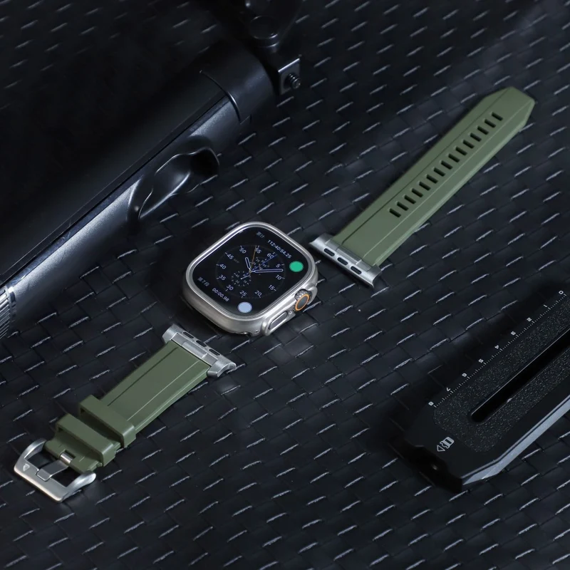 Sehr Angenehm Apple Smartwatch Silikon Universell Armband
