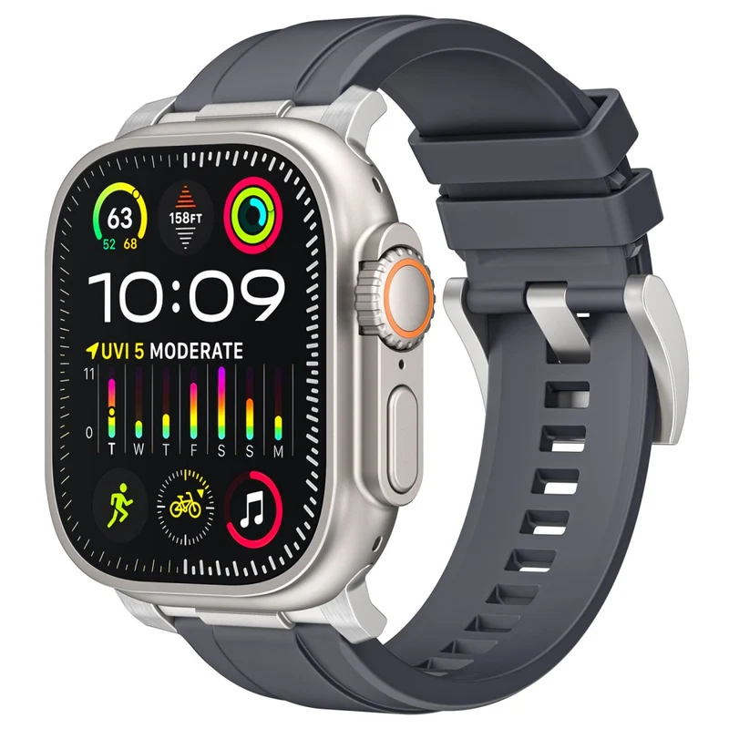 Sehr Angenehm Apple Smartwatch Silikon Universell Armband